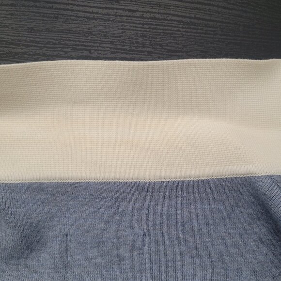 Sandro Polo Collar Knit Top Long Sleeve Contrasting Short Cardigan Top Size 1 - Picture 10 of 11